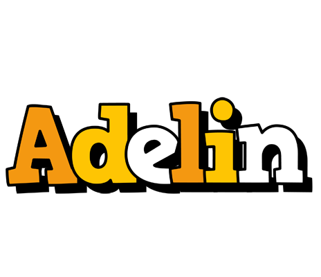 Adelin cartoon logo