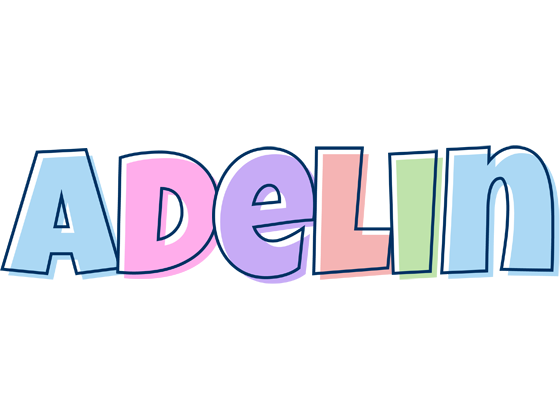 Adelin pastel logo
