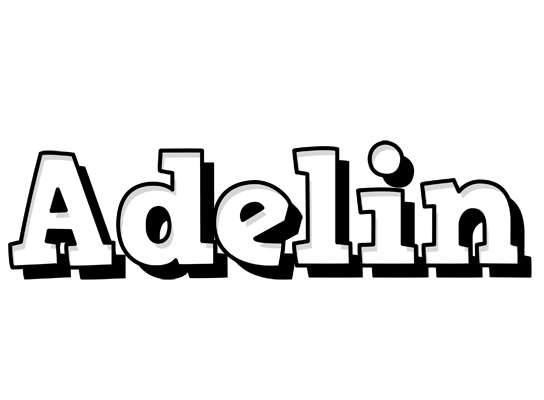 Adelin snowing logo