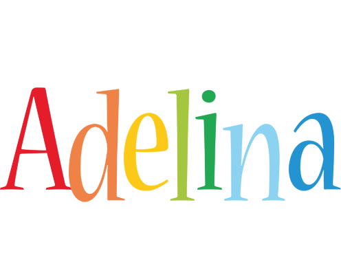 Adelina birthday logo