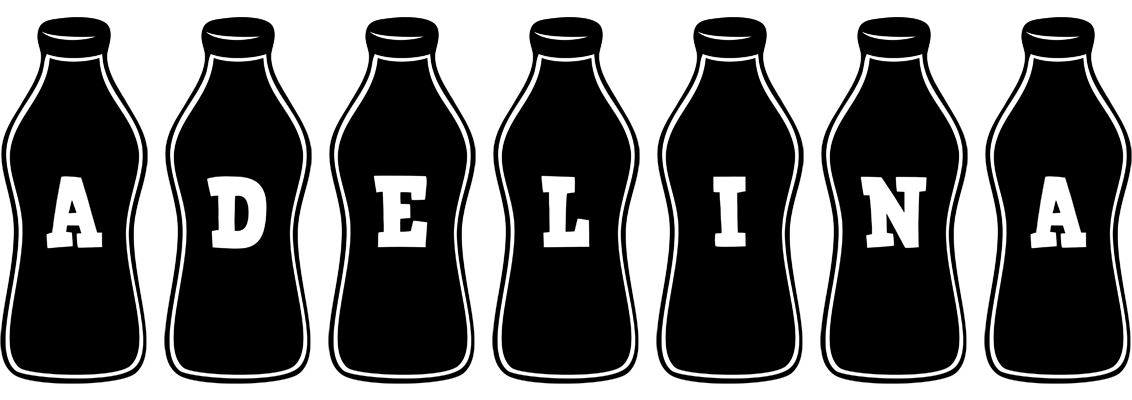 Adelina bottle logo
