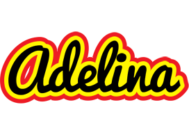 Adelina flaming logo