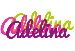 Adelina flowers logo