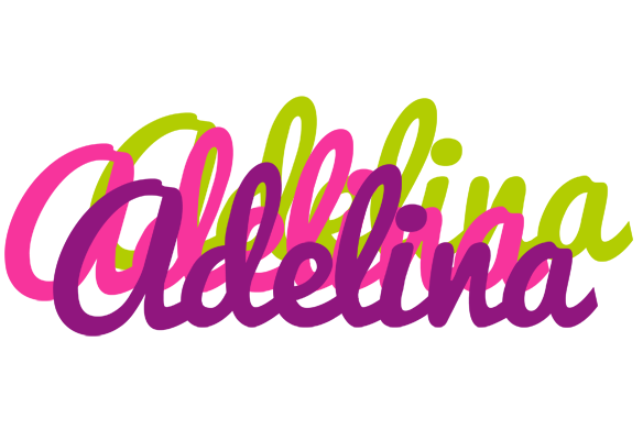 Adelina flowers logo