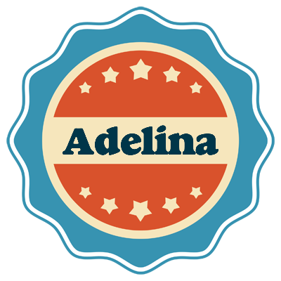 Adelina labels logo