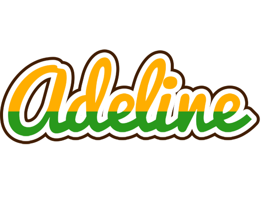 Adeline banana logo