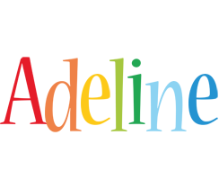 Adeline birthday logo