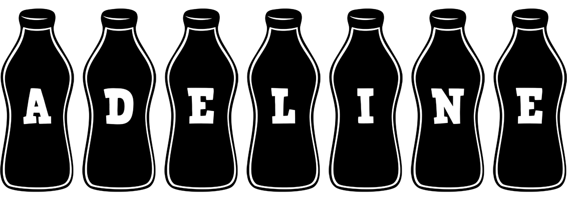 Adeline bottle logo