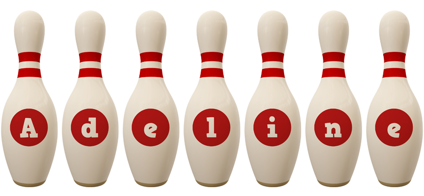 Adeline bowling-pin logo