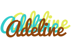 Adeline cupcake logo