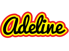 Adeline flaming logo