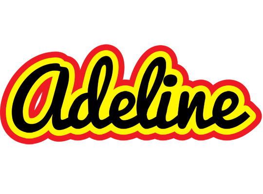 Adeline flaming logo