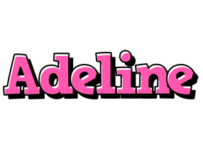 Adeline girlish logo