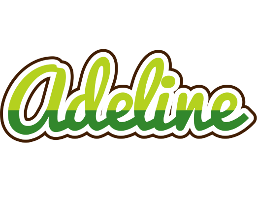 Adeline golfing logo
