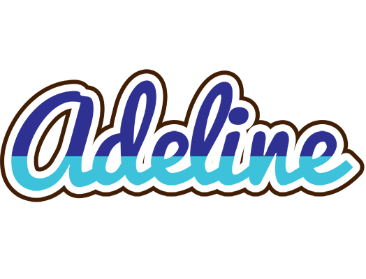Adeline raining logo