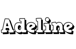 Adeline snowing logo