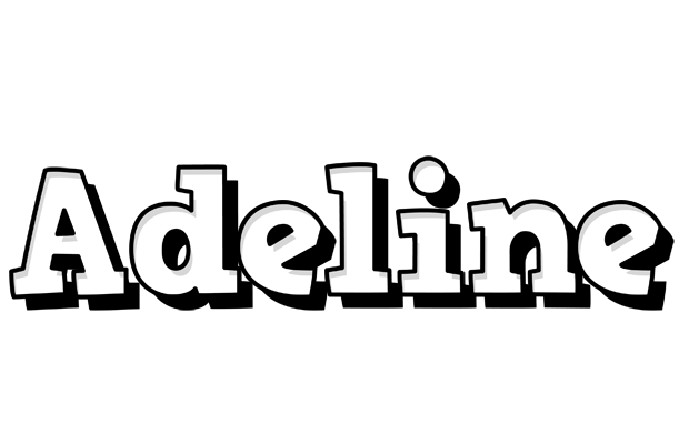 Adeline snowing logo