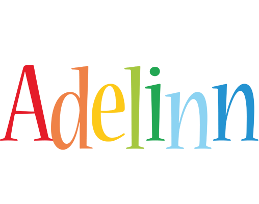Adelinn birthday logo