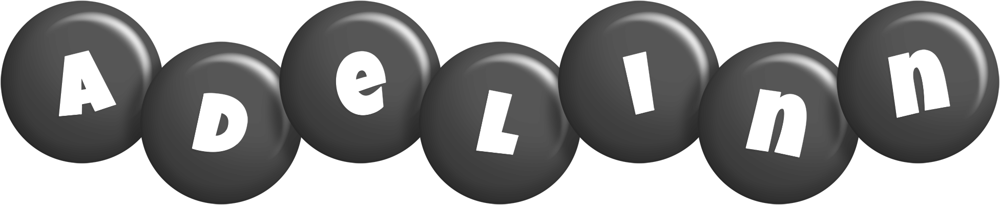 Adelinn candy-black logo