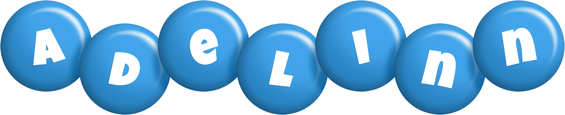 Adelinn candy-blue logo