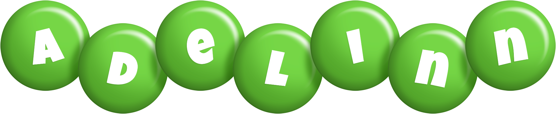 Adelinn candy-green logo