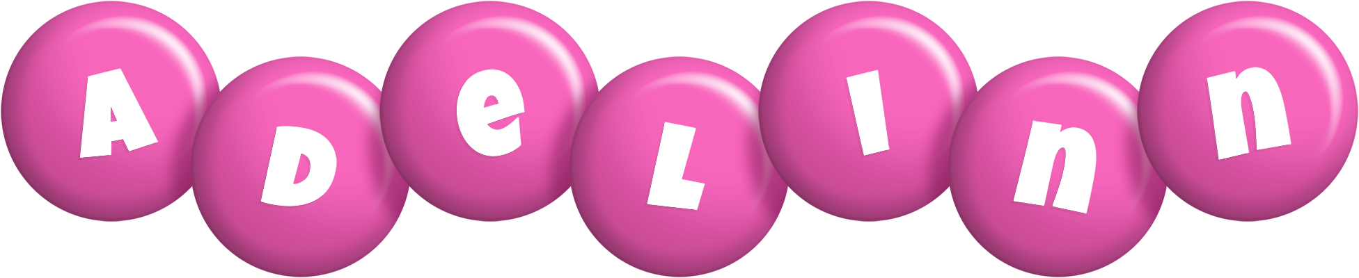 Adelinn candy-pink logo