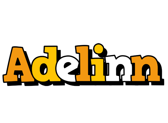 Adelinn cartoon logo