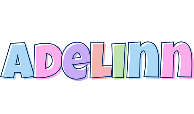 Adelinn pastel logo