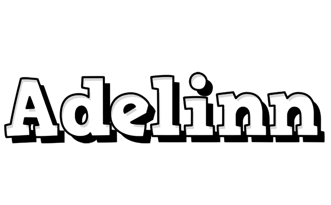 Adelinn snowing logo