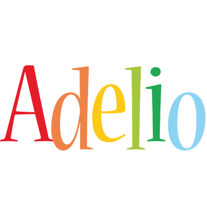 Adelio birthday logo