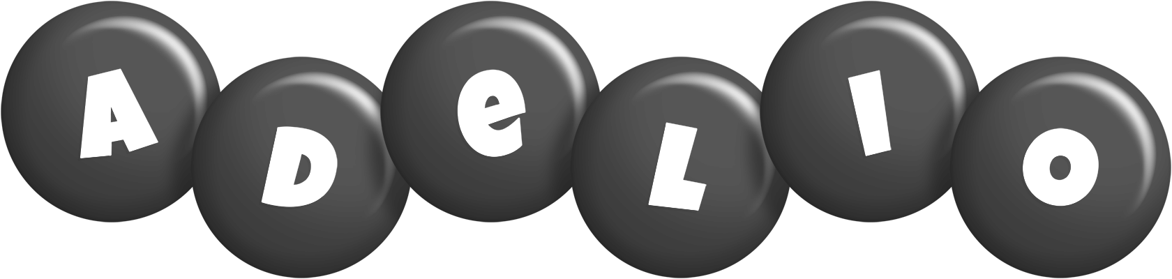 Adelio candy-black logo