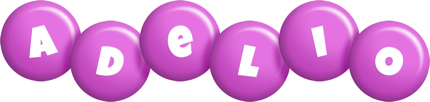 Adelio candy-purple logo