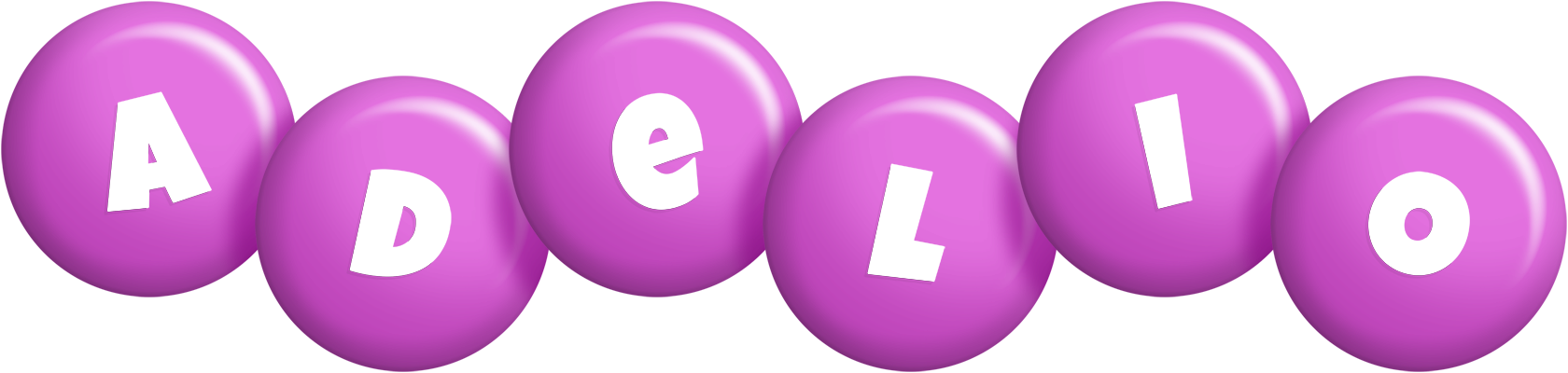 Adelio candy-purple logo