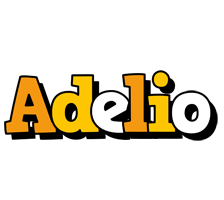 Adelio cartoon logo