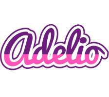 Adelio cheerful logo