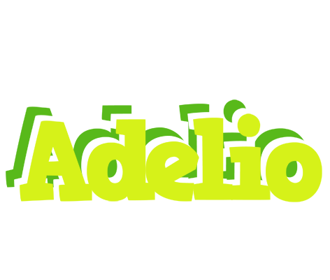 Adelio citrus logo