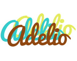 Adelio cupcake logo