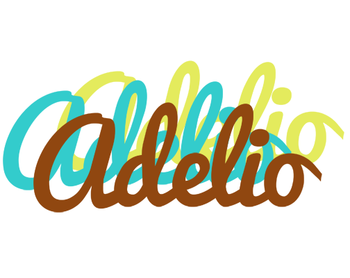 Adelio cupcake logo
