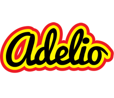 Adelio flaming logo