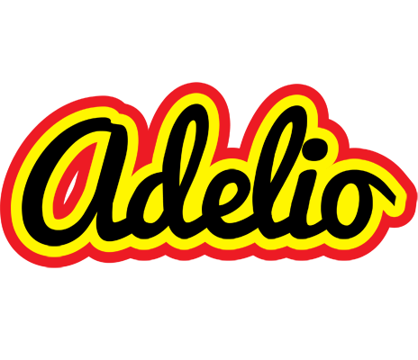 Adelio flaming logo