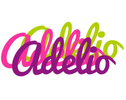 Adelio flowers logo