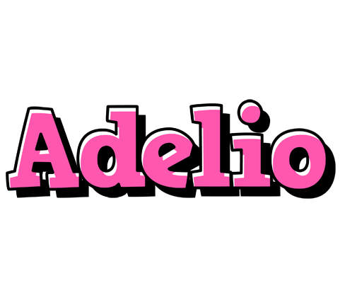 Adelio girlish logo