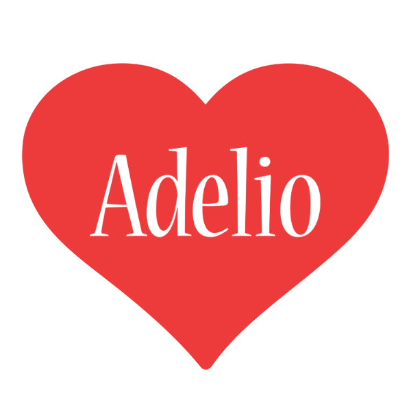 Adelio love logo