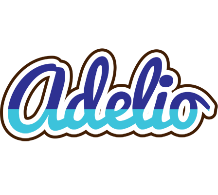 Adelio raining logo