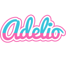 Adelio woman logo