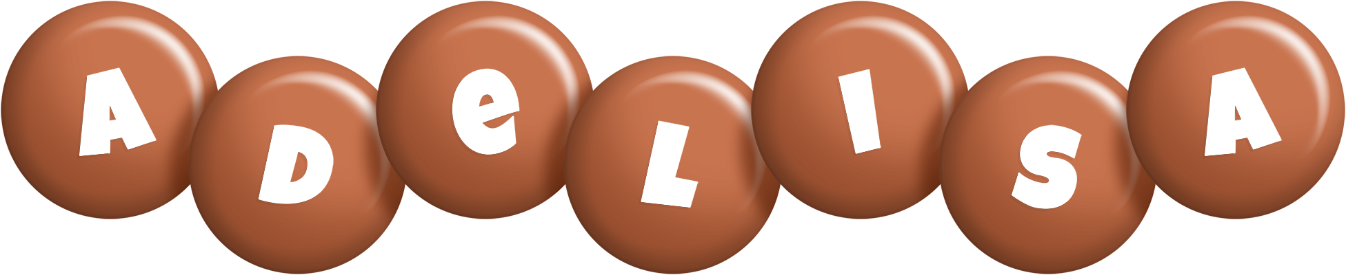 Adelisa candy-brown logo