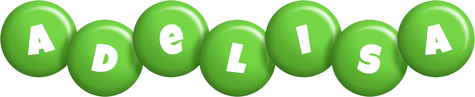 Adelisa candy-green logo
