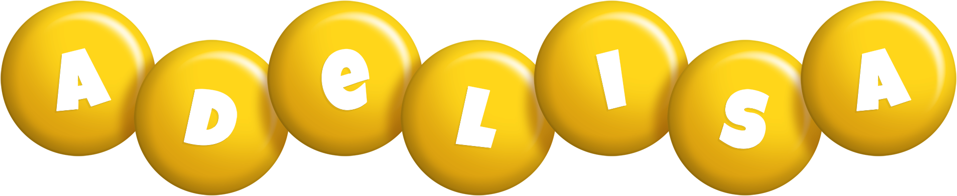 Adelisa candy-yellow logo