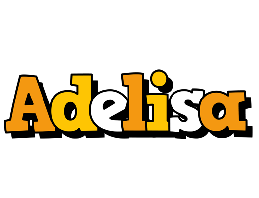 Adelisa cartoon logo