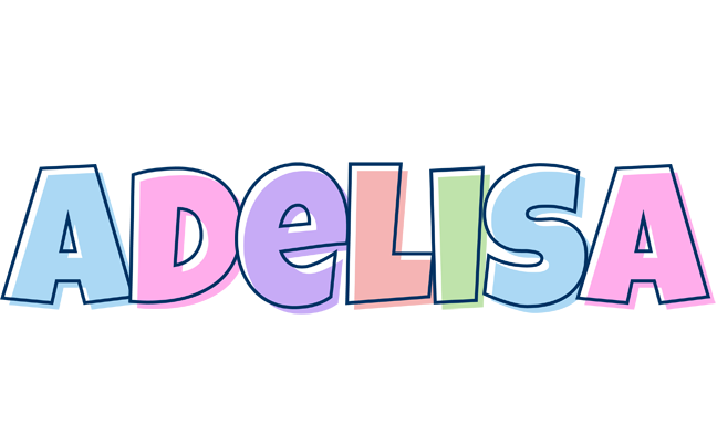 Adelisa pastel logo